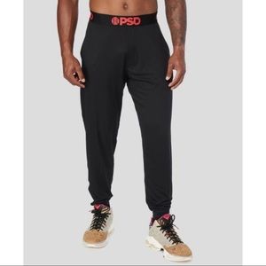 Black & Red PSD lounge pants. Size small. NWT.
